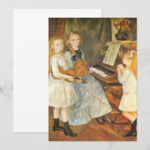 Daughters van Catulle Mendes door Pierre Renoir (Voorkant / Achterkant)