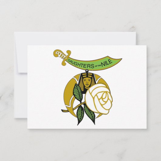 Daughters van de Nijl Aankondiging (Voorkant)