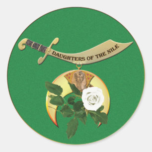 Daughters van de Nijl Ronde Sticker