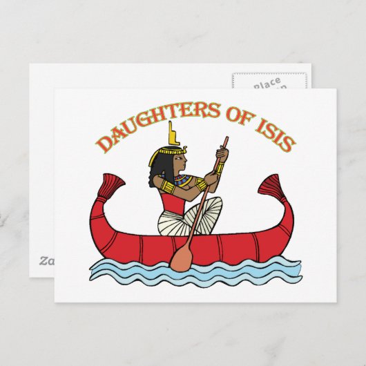 Daughters van Isis Briefkaart (Voorkant / Achterkant)