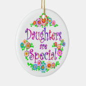 DAUGHTERS zijn speciaal Keramisch Ornament (Rechts)