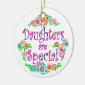 DAUGHTERS zijn speciaal Keramisch Ornament (Links)