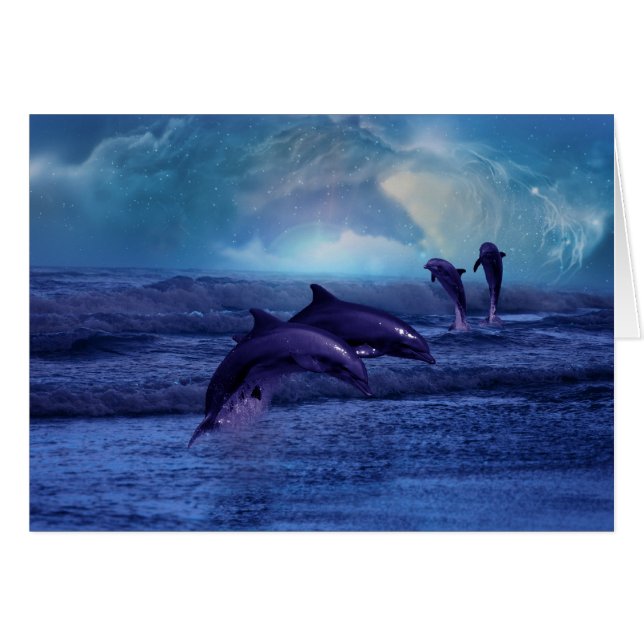 Dauphin amusant et jouer (Devant horizontal)