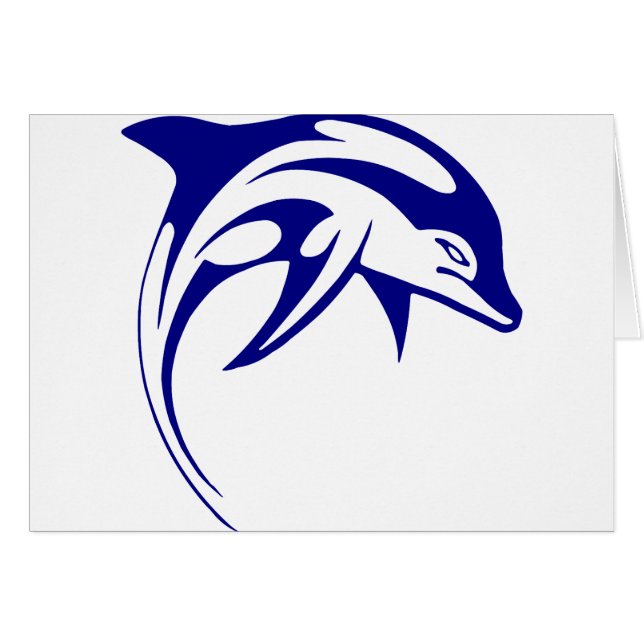 Dauphin bleu (Devant horizontal)