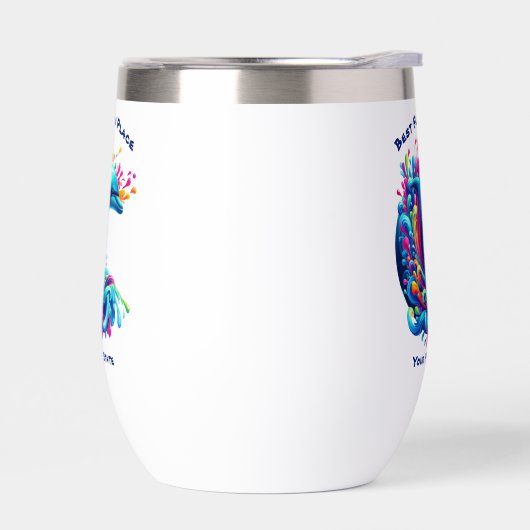 Dauphin coloré (Gauche)