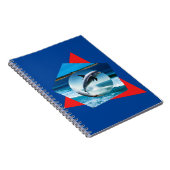 Dauphin dansant sur les vagues, cahier (Côté Droit)