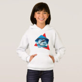 Dauphin Dansant Sur Les Vagues, Enfants Sweat - sh (Devant entier)