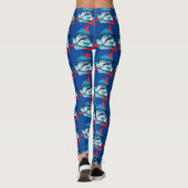 Dauphin Dansant Sur Les Vagues, Leggings (Dos)