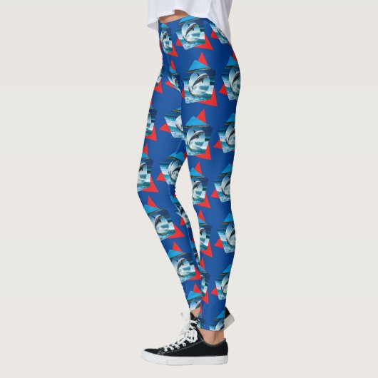 Dauphin Dansant Sur Les Vagues, Leggings (Gauche)