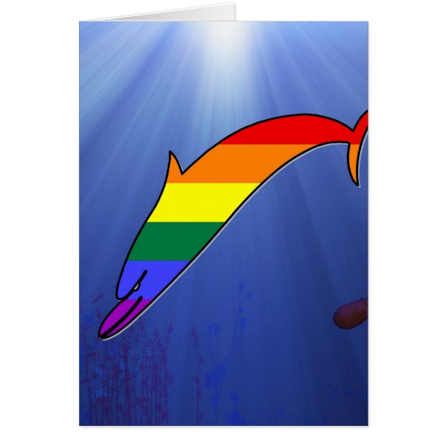 Dauphin de fierté de GLBT (Devant)