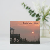 Dauphin Island, Alabama Briefkaart (Staand voorkant)