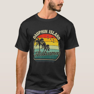  Dauphin Island Alabama Summer Vacation Sun T-shirt