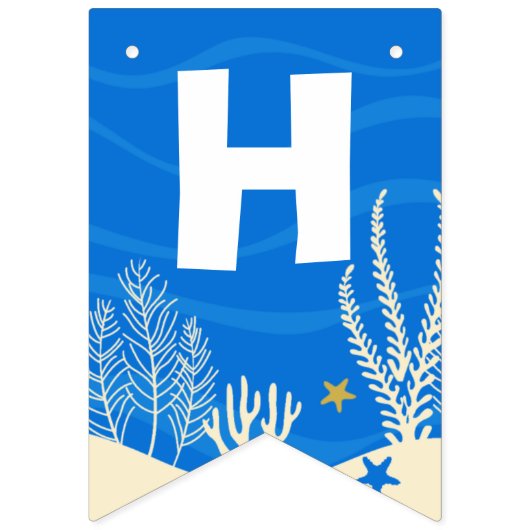 Dauphin Joyeux Anniversaire Piscine Fête Drapeaux (Premier drapeau)