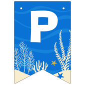 Dauphin Joyeux Anniversaire Piscine Fête Drapeaux (Troisième drapeau)