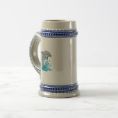 Dauphin joyeux Splash - Tasse (Devant gauche)