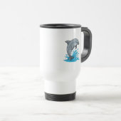Dauphin Joyeux Splash - Tasse (Devant droit)