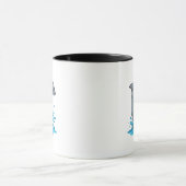 Dauphin joyeux Splash - Tasse (Centre)