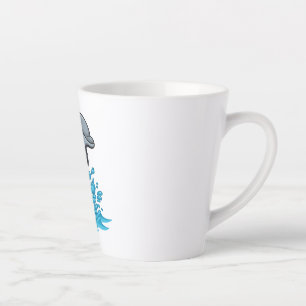 Dauphin Joyeux Splash - Tasse à Latte