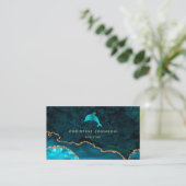 dauphin logo design carte de visite (Debout devant)