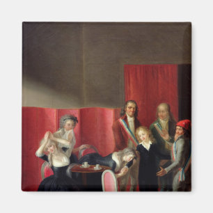Dauphin overgenomen van zijn familie, 3 juli 1793 magneet