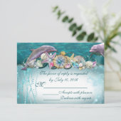 Dauphin sous la mer Insérer des cartes (Debout devant)