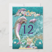 Dauphin sous les invitations de la fête maritime (Dos)