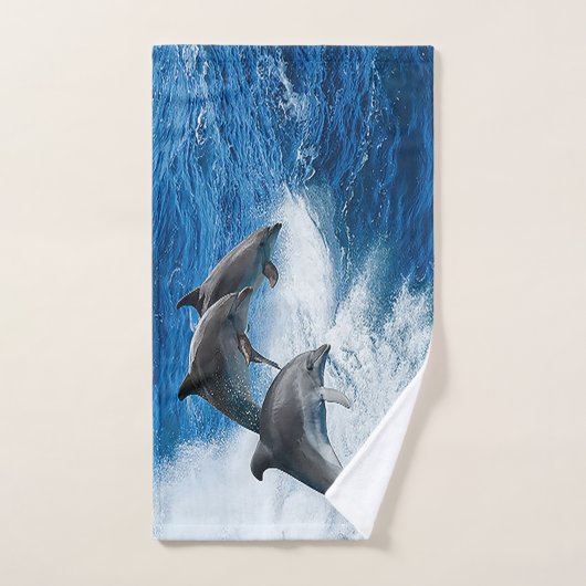 Dauphins (Serviette à main)