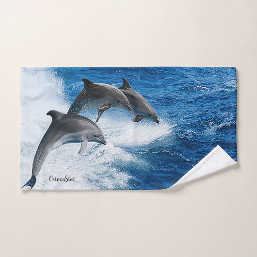 Dauphins (Serviette à main)