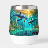 Dauphins en Atlantis Design par Rich AMeN Gill (Arrière)