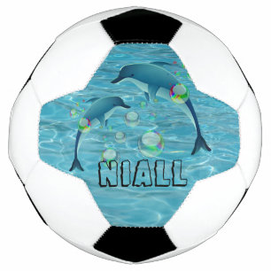 Dauphins et bulles amusants