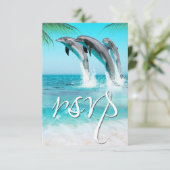 DAUPHINS JOUEURS OCEAN TROPICAL RSVP Mariage (Debout devant)