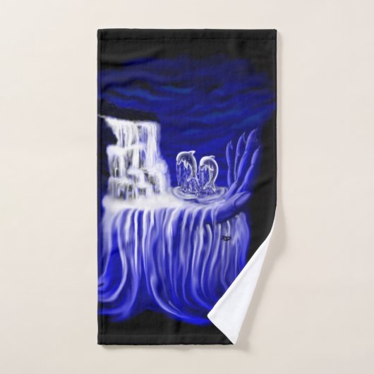 Dauphins, Main du temps (Serviette à main)