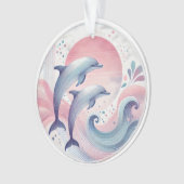 dauphins pastel doux (devant)