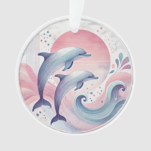 dauphins pastel doux (devant)