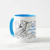 "Dauphins tasse de sonnerie du charbon de bois II" (Devant gauche)