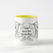 "Dauphins tasse de sonnerie du charbon de bois II" (Centre)