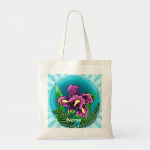 dauwdruppeliris tote bag