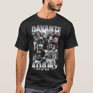 DAVANTE ADAMS Amerikaans Football Bootleg T-shir T-shirt