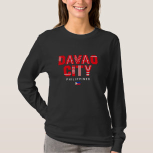 Davao City Filipijnen Pinoy Filipino PH Mannen Vro T-shirt