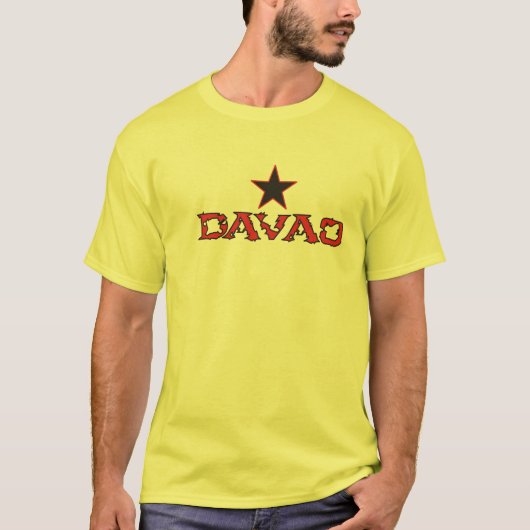 Davao, Filipijnen T-shirt (Voorkant)
