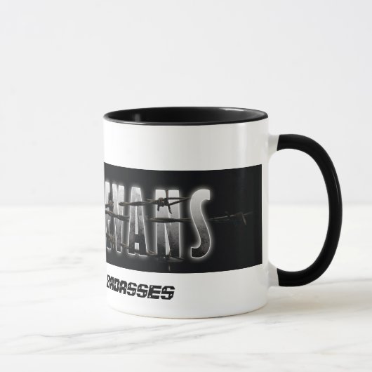 DAVE EVANES KING OF ALL BADASSES COFFEE MOK (Rechts)