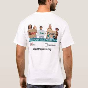 Dave le T-shirt Planet