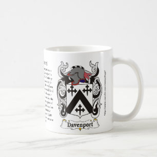 Davenport Family Coat of Arms mok