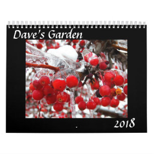 Dave's Garden 2018 Agenda Kalender