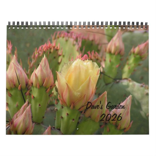 Dave's Garden 2026 Calendar Kalender (Hoes)