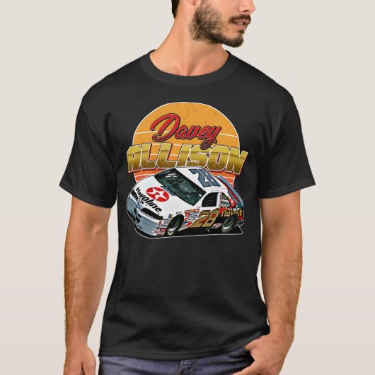 Davey Allison 28 T-shirt (Voorkant)