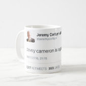 Davey Cameron is een gek Koffiemok (Voorkant links)