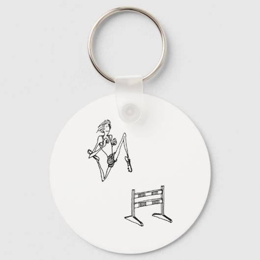 davholle hurdle sleutelhanger (Voorkant)