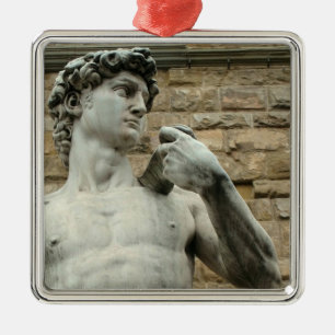 David 1 van Michelangelo Metalen Ornament
