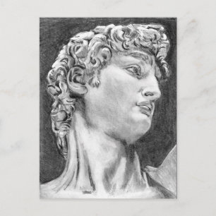 David after Michelangelo ... 2004 / 2005 sketchboo Briefkaart
